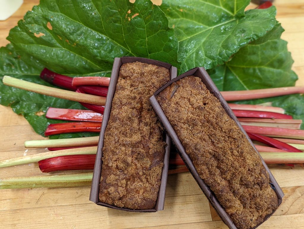 Gâteau à la rhubarbe